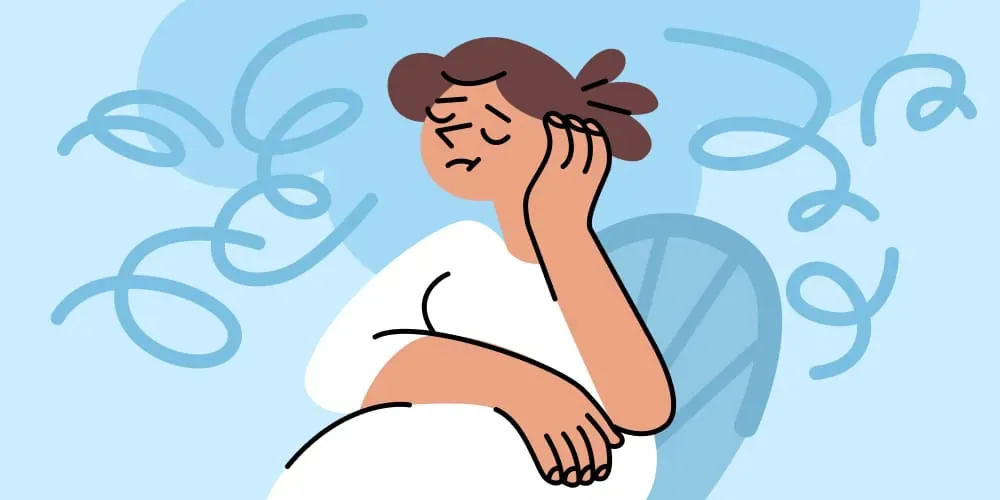 I’m very nervous because a twin pregnancy carries more risks