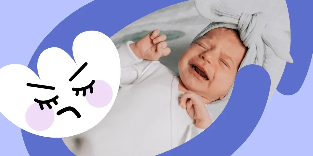 Feeling frustrated when your baby cries? Do this