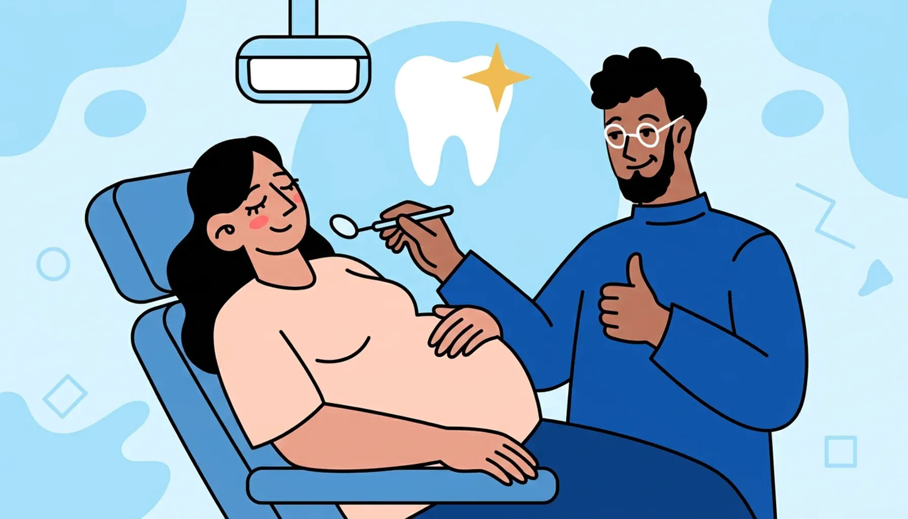 What kind of anesthesia can be used to treat teeth?