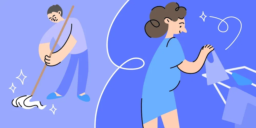 Distributing home and everyday responsibilities