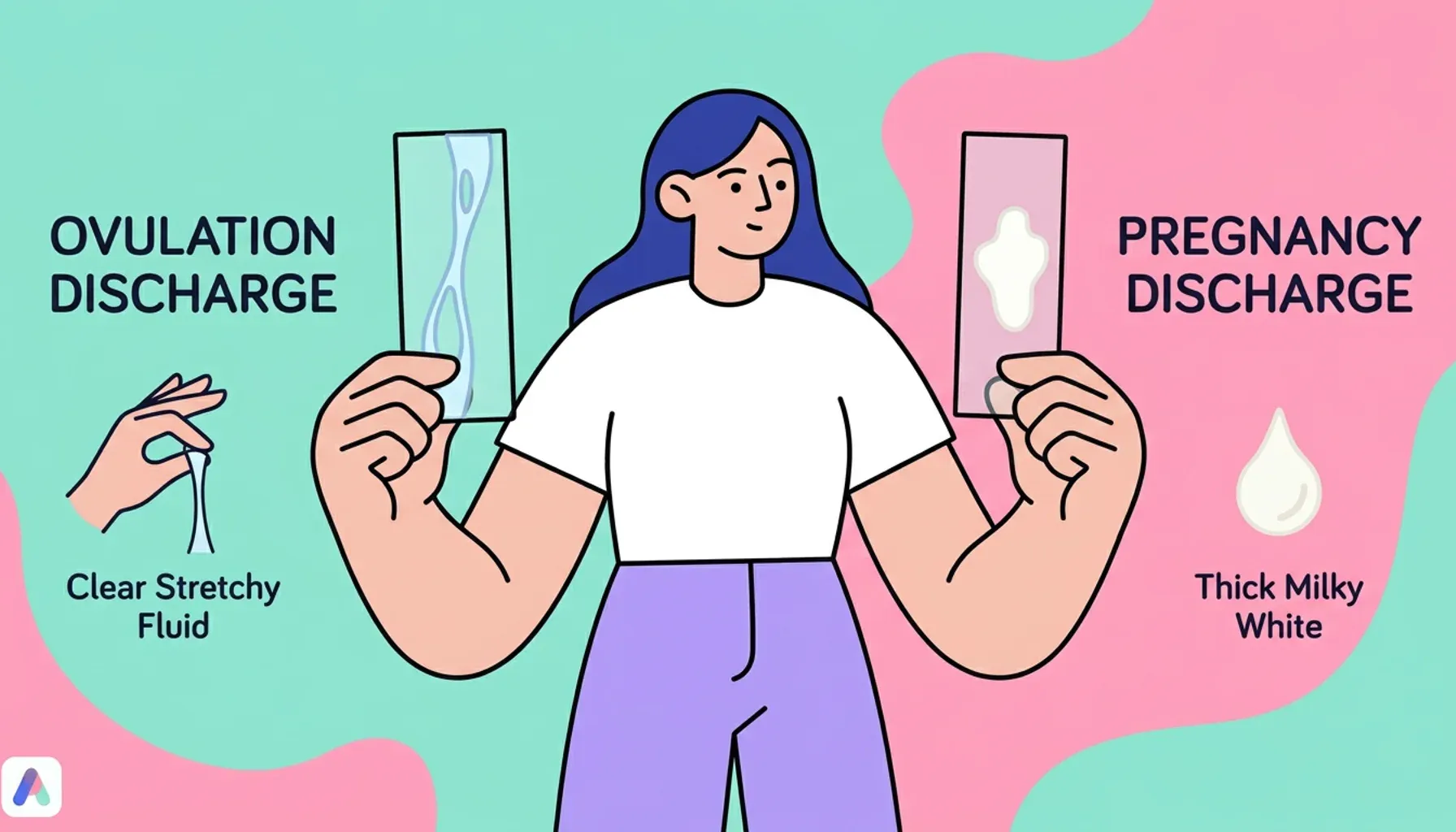 Ovulation Discharge vs Pregnancy Discharge: Key Differences