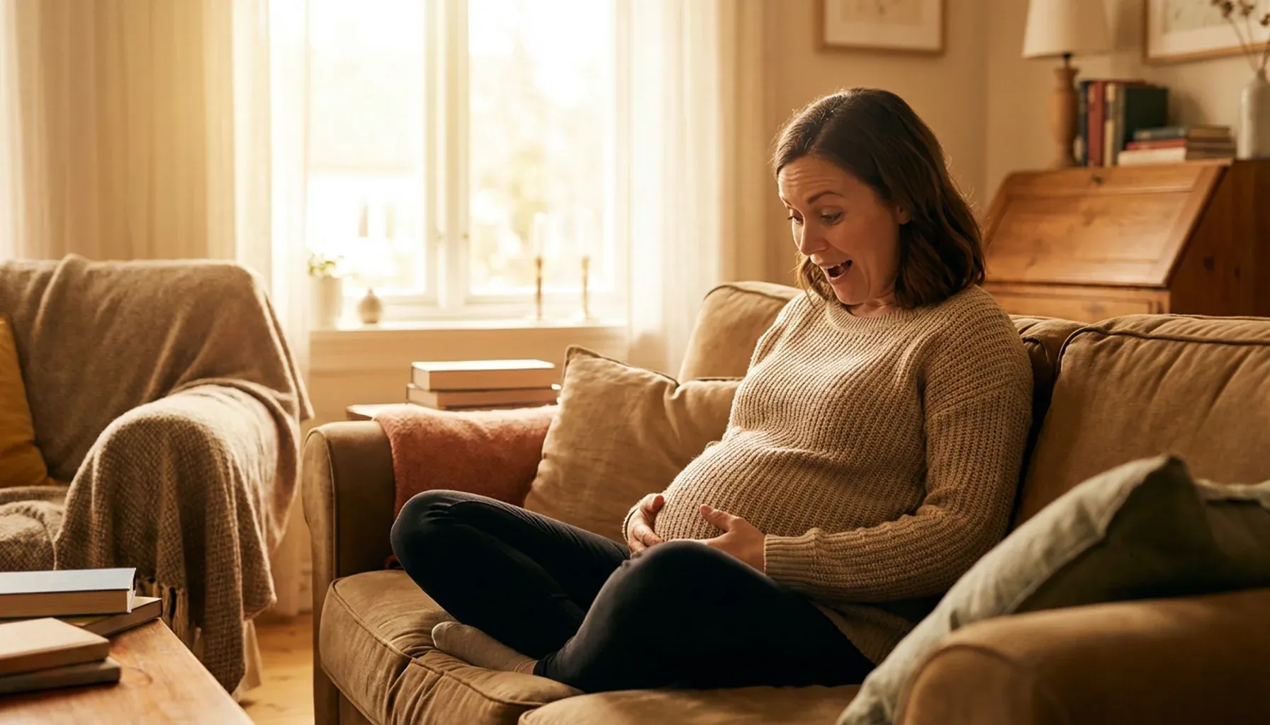 Is that baby moving... or is it gas?