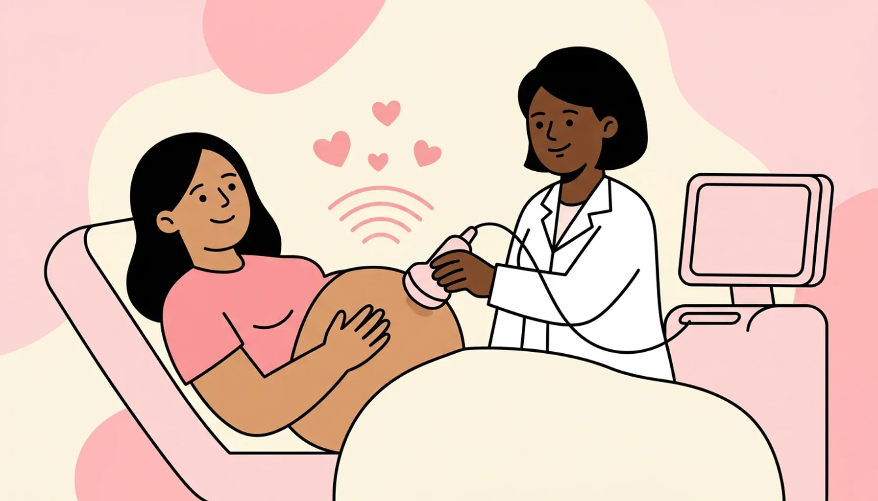 You can hear your baby’s heart beating