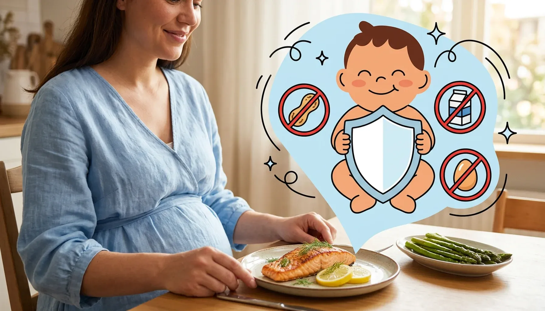 Does your diet influence your child’s allergies?