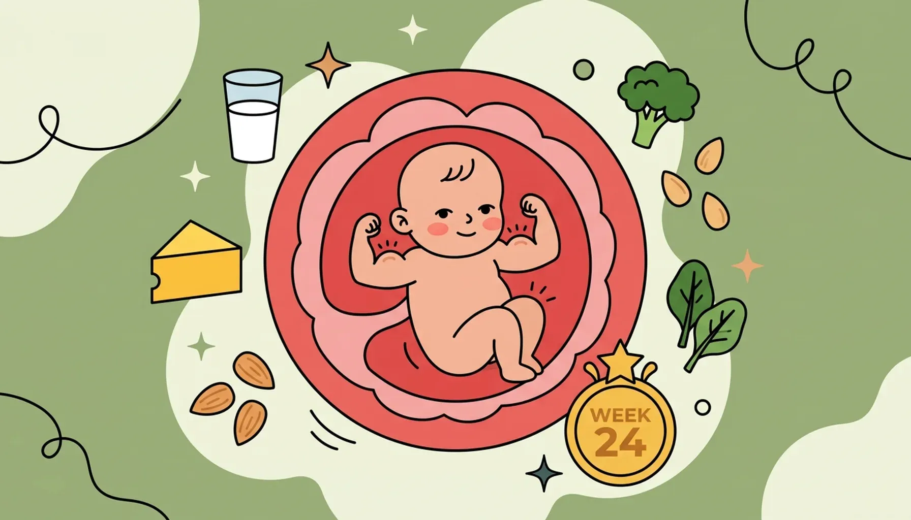 Your baby is gaining strength