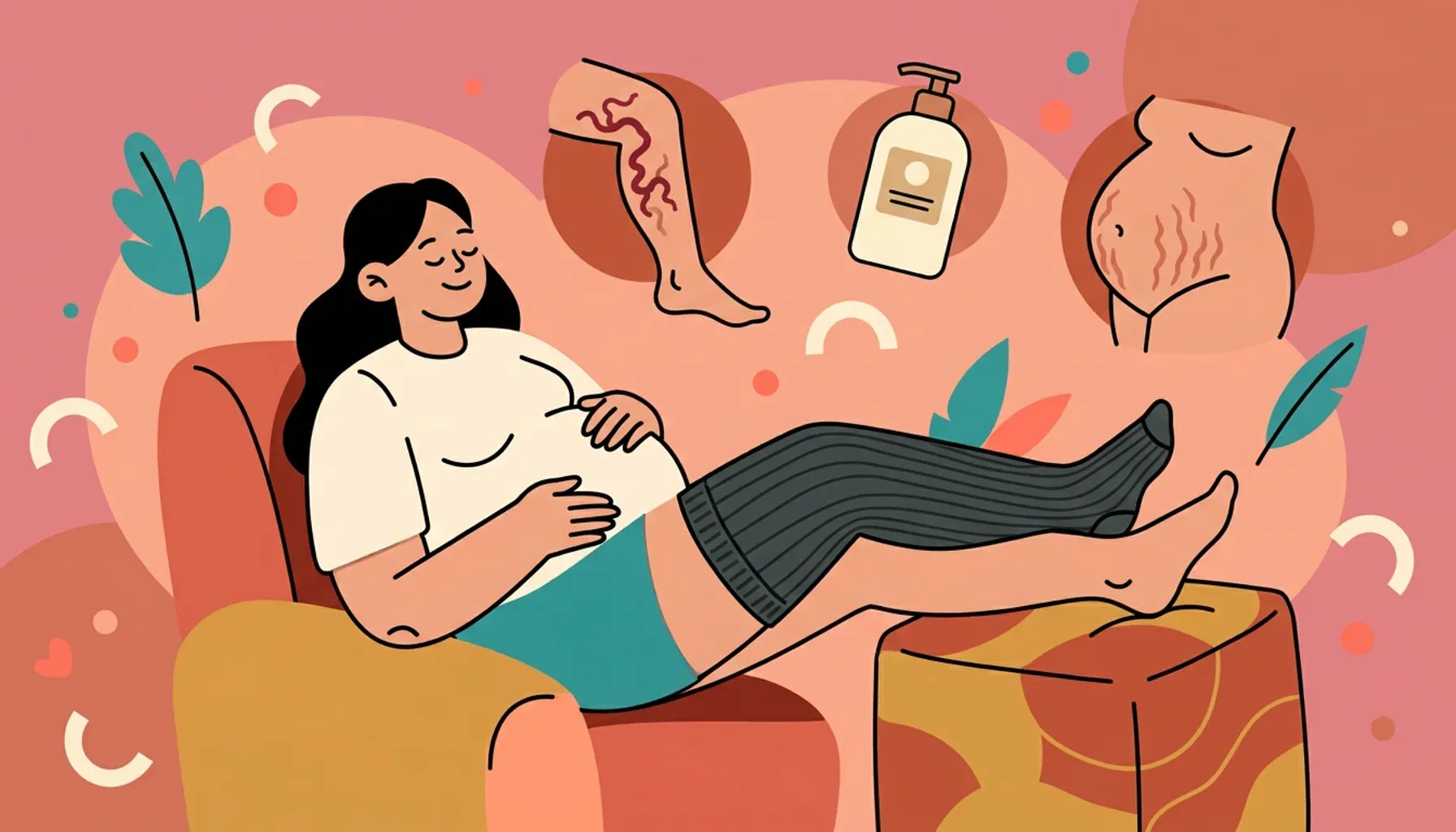 At this stage, make sure to pay attention to your veins!