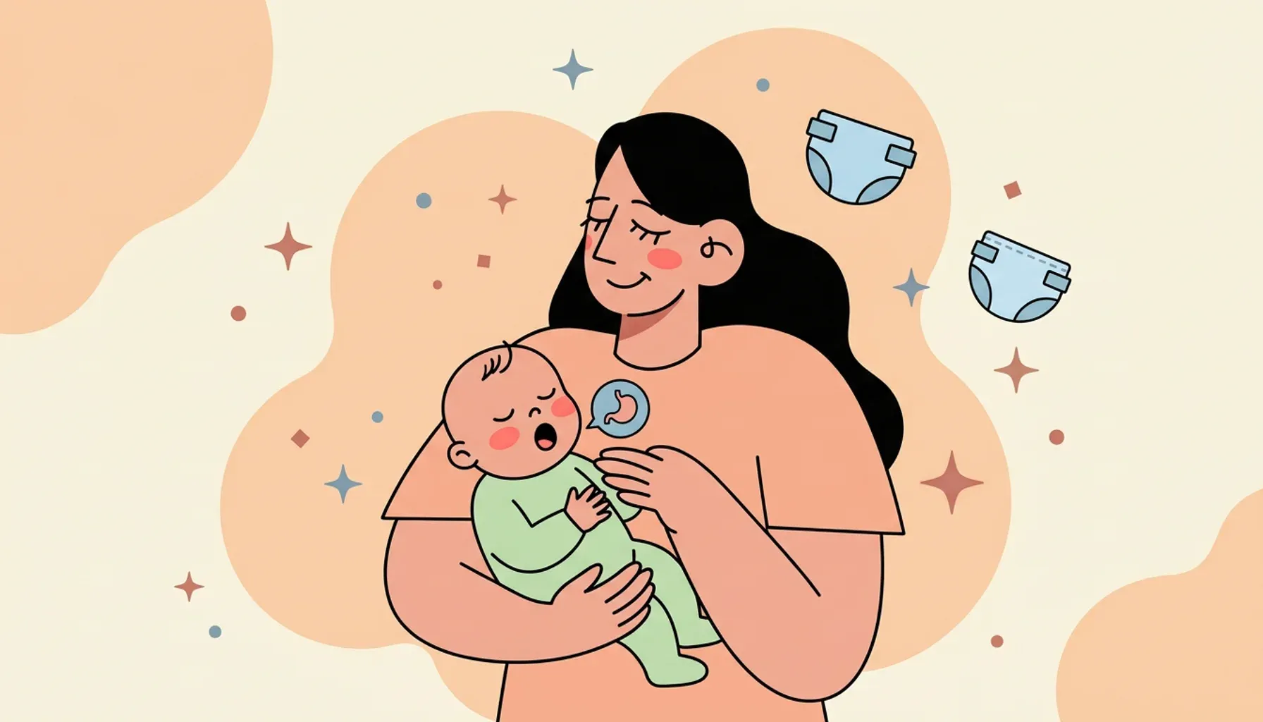 Baby eats all the time!