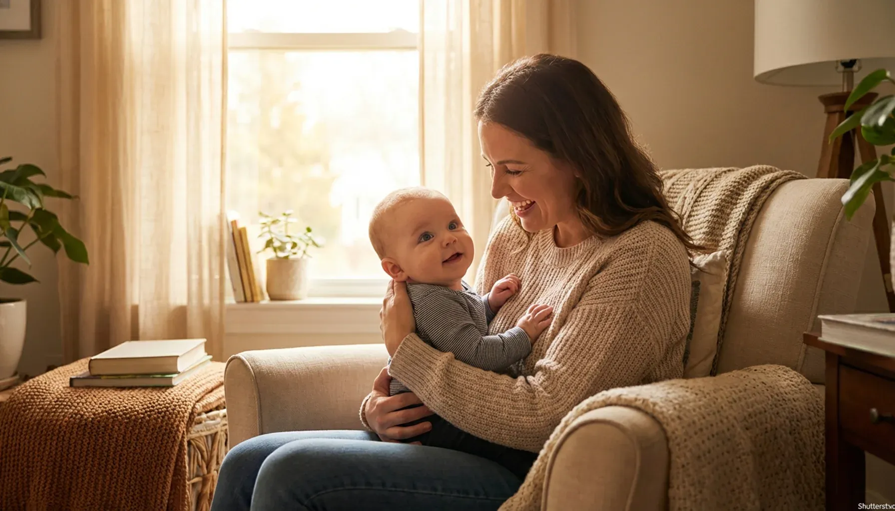 Congratulations! Your son is one month old!