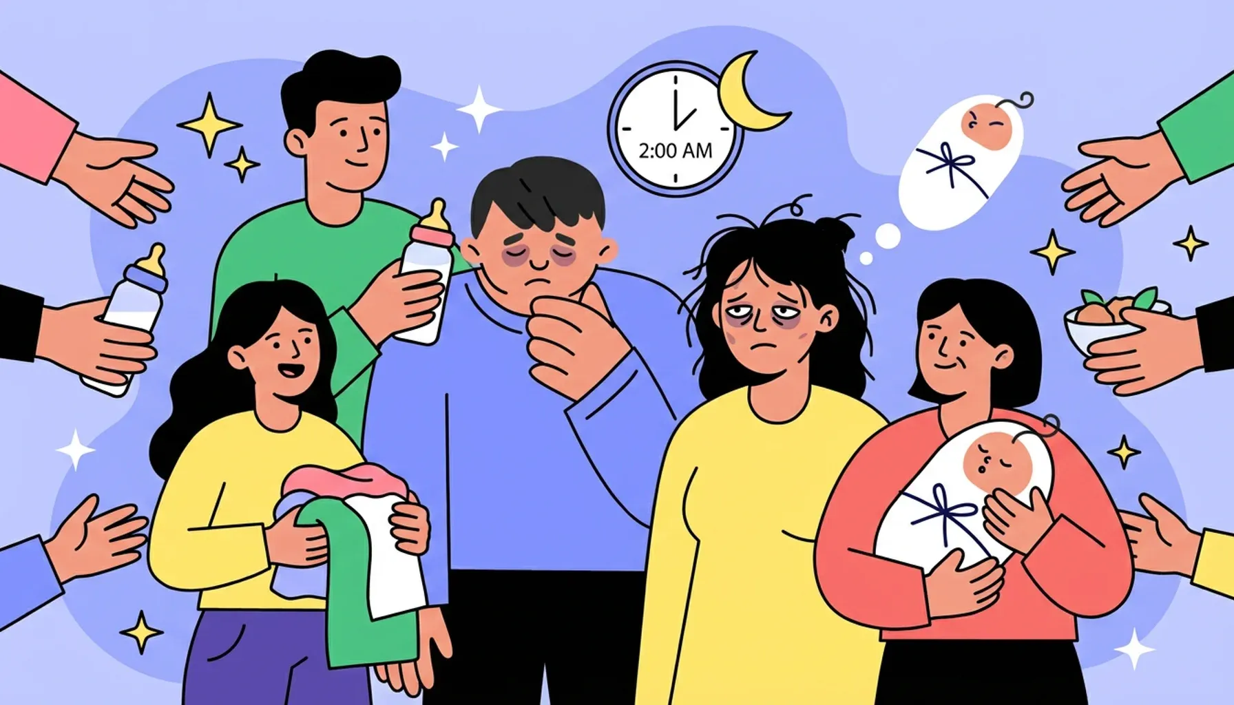 Lack of sleep continues