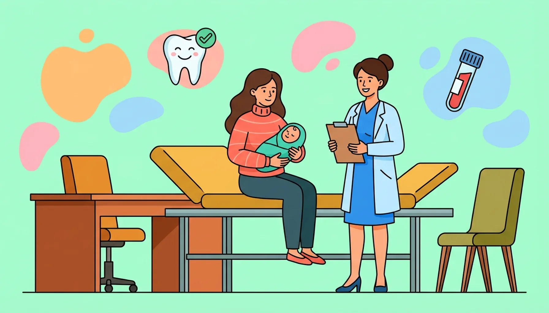 Mom needs to see the doc, too