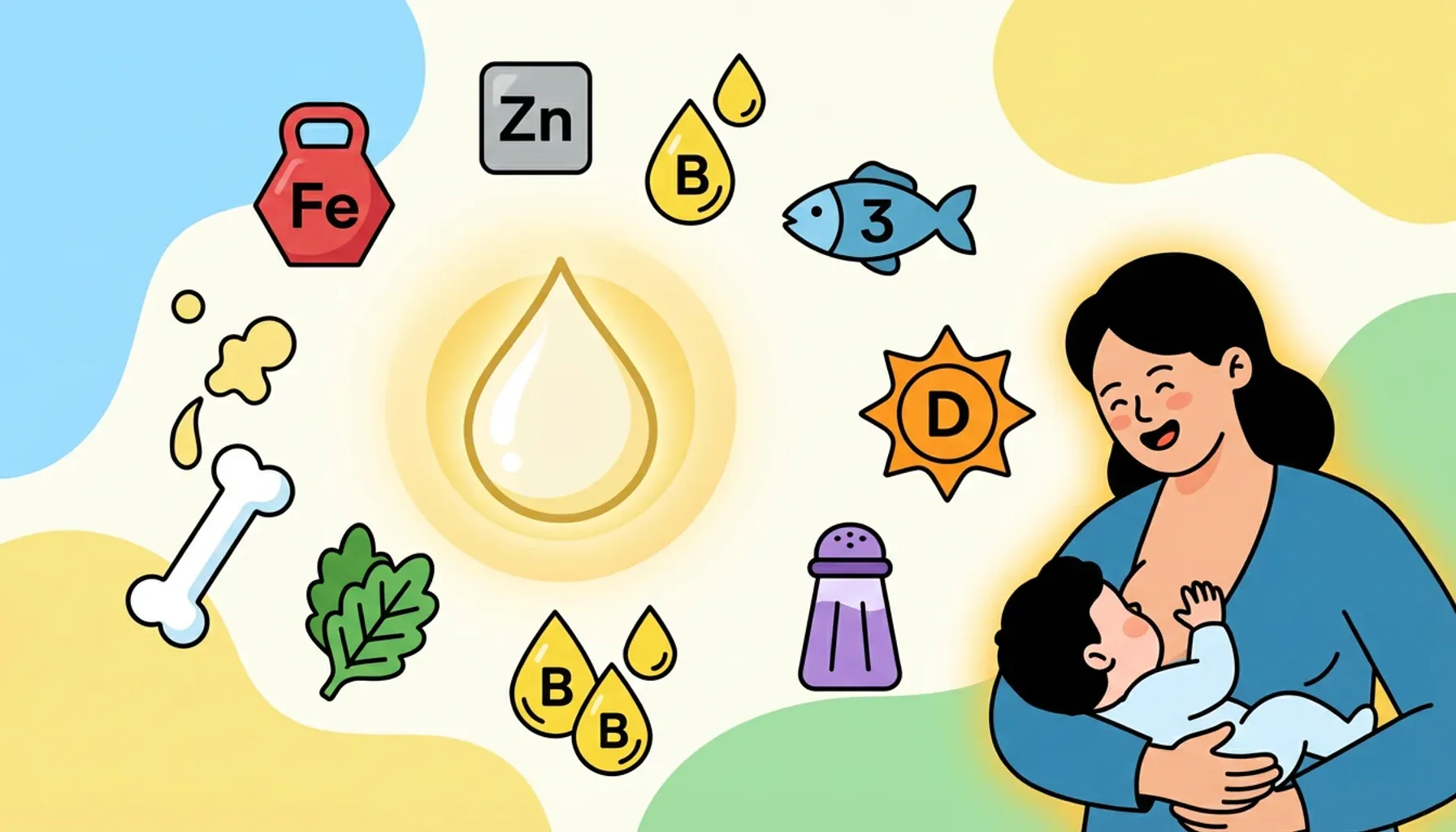 Breast milk and diet