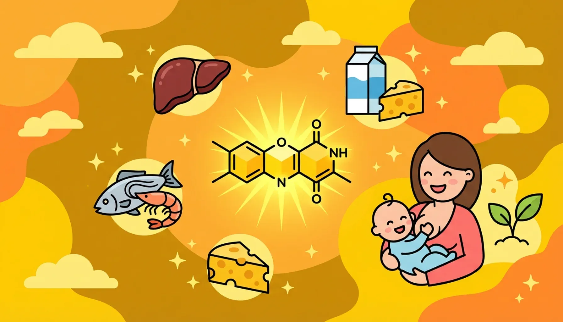 Riboflavin: the growth vitamin