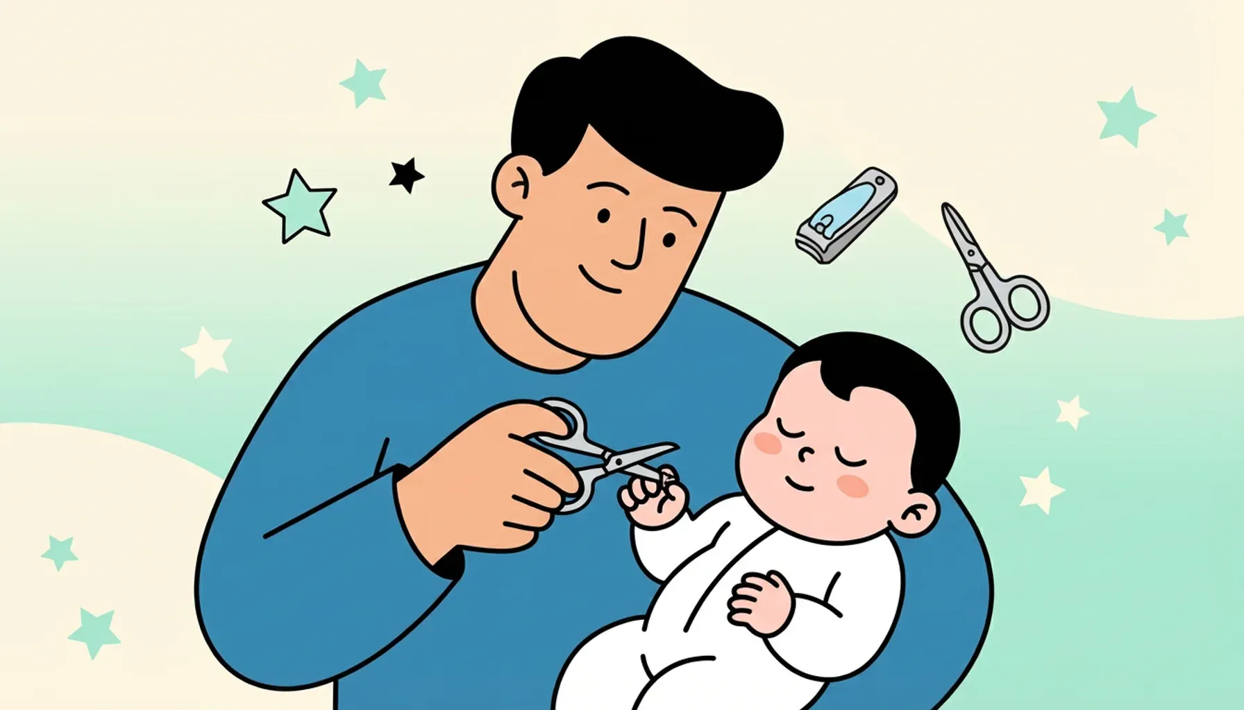 How to trim your baby’s nails