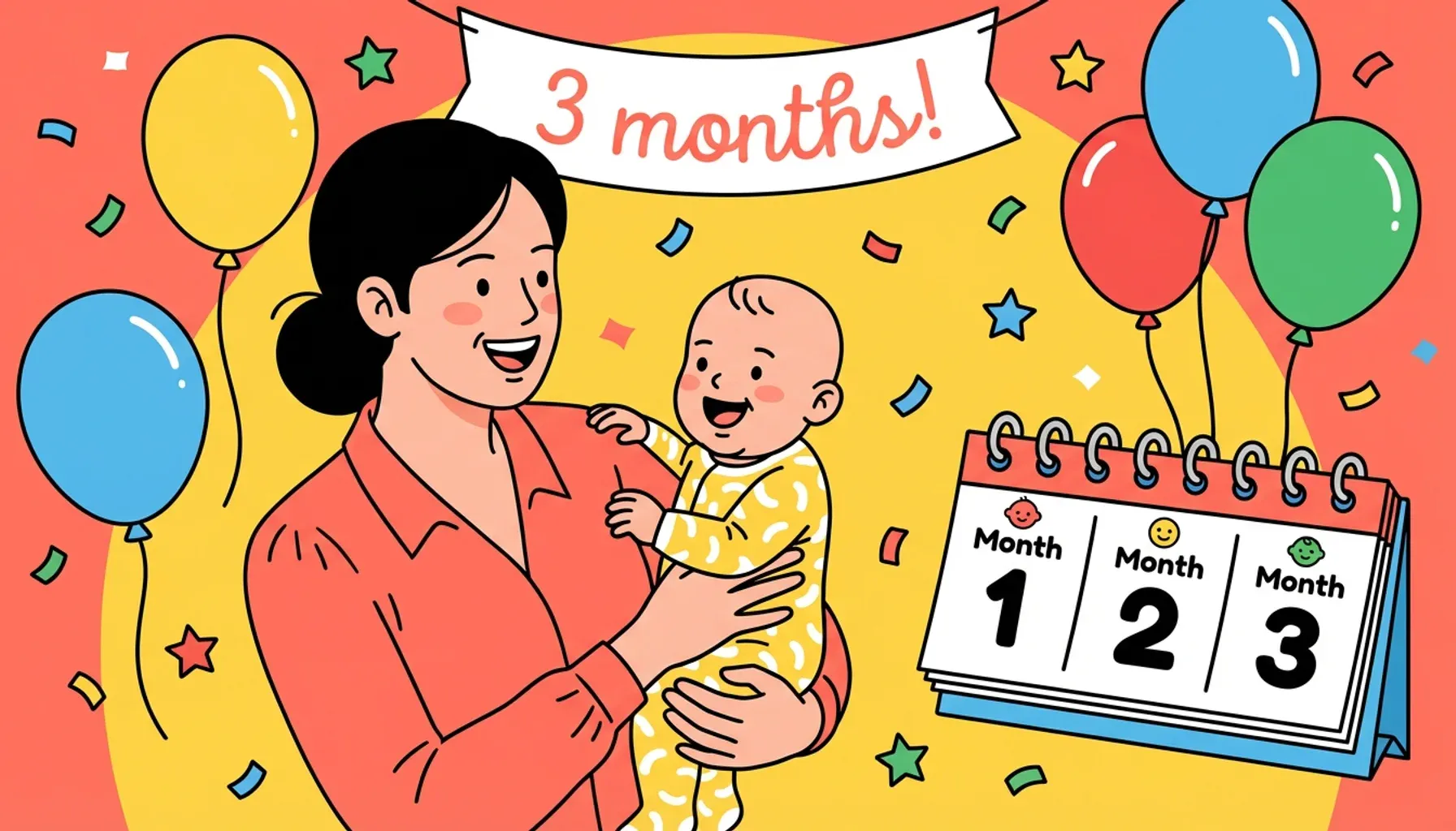 Congratulations! The "fourth trimester" is over