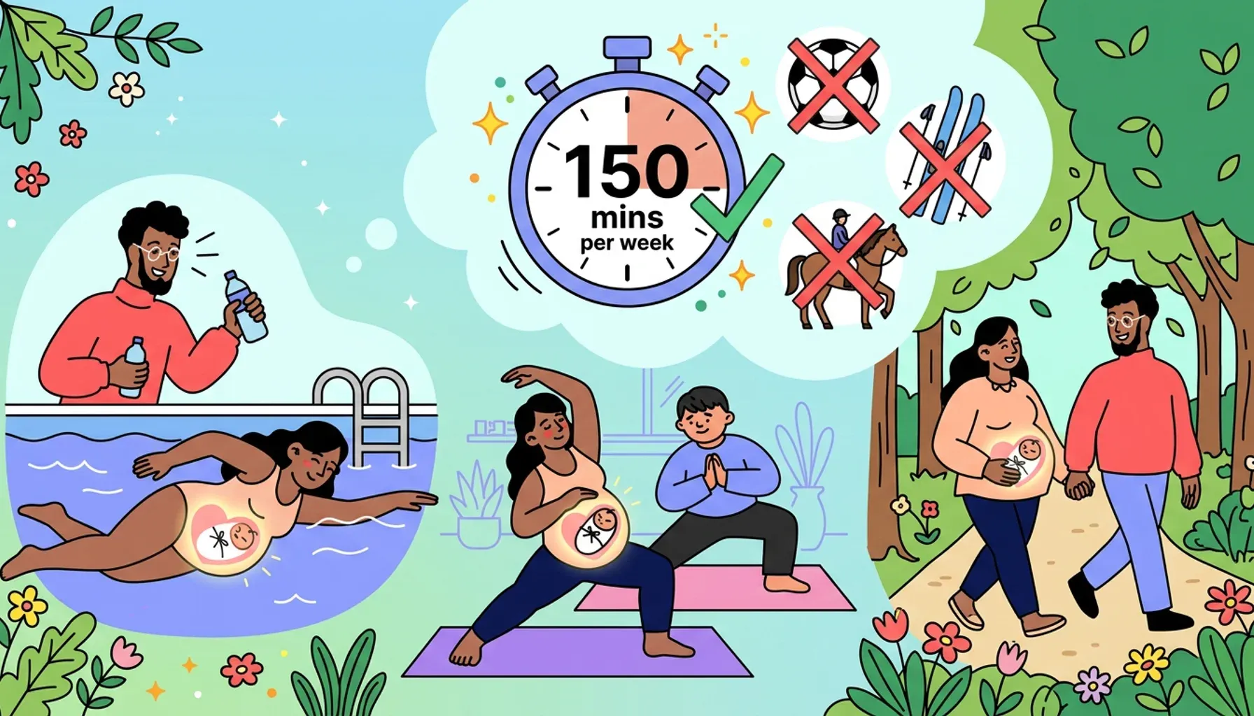 Pregnant women should exercise. Here’s why