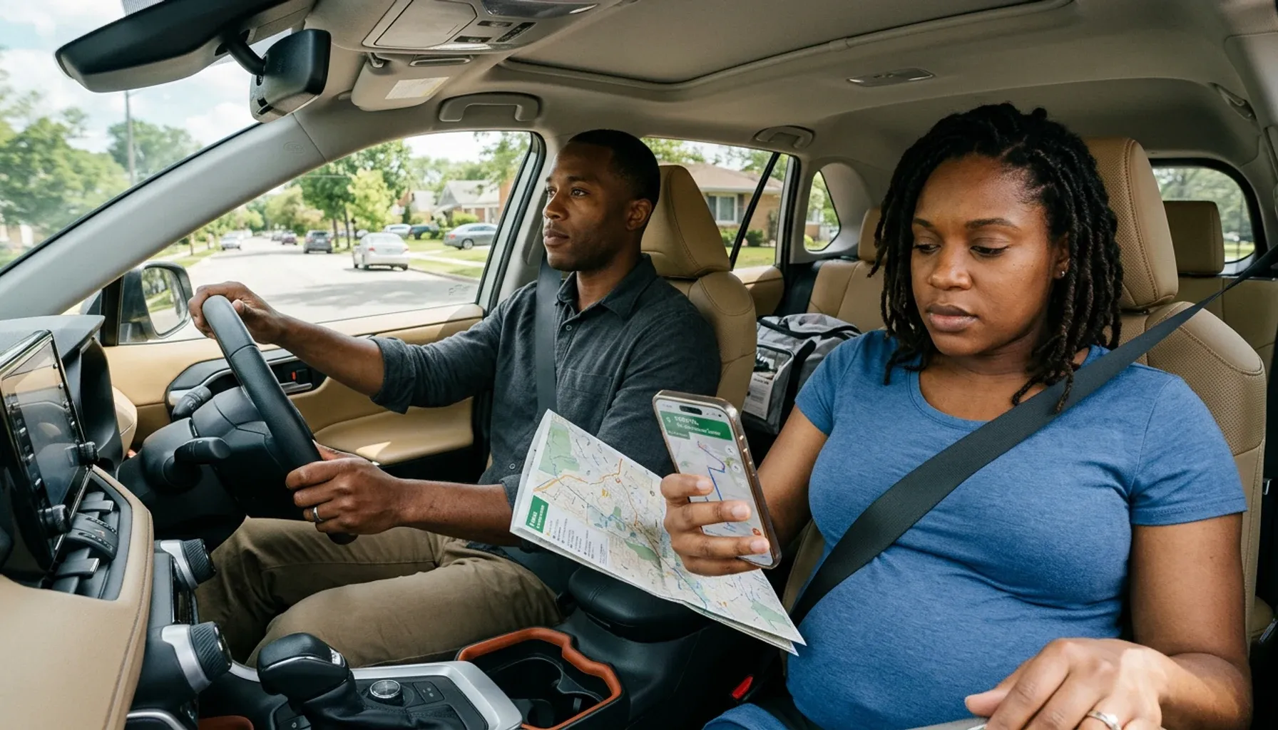 Plan your route to the hospital in advance