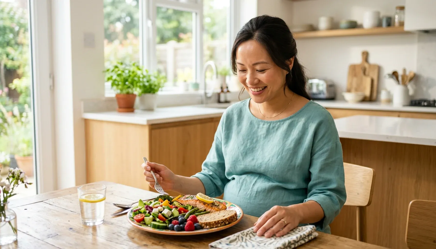 Healthy eating is still important