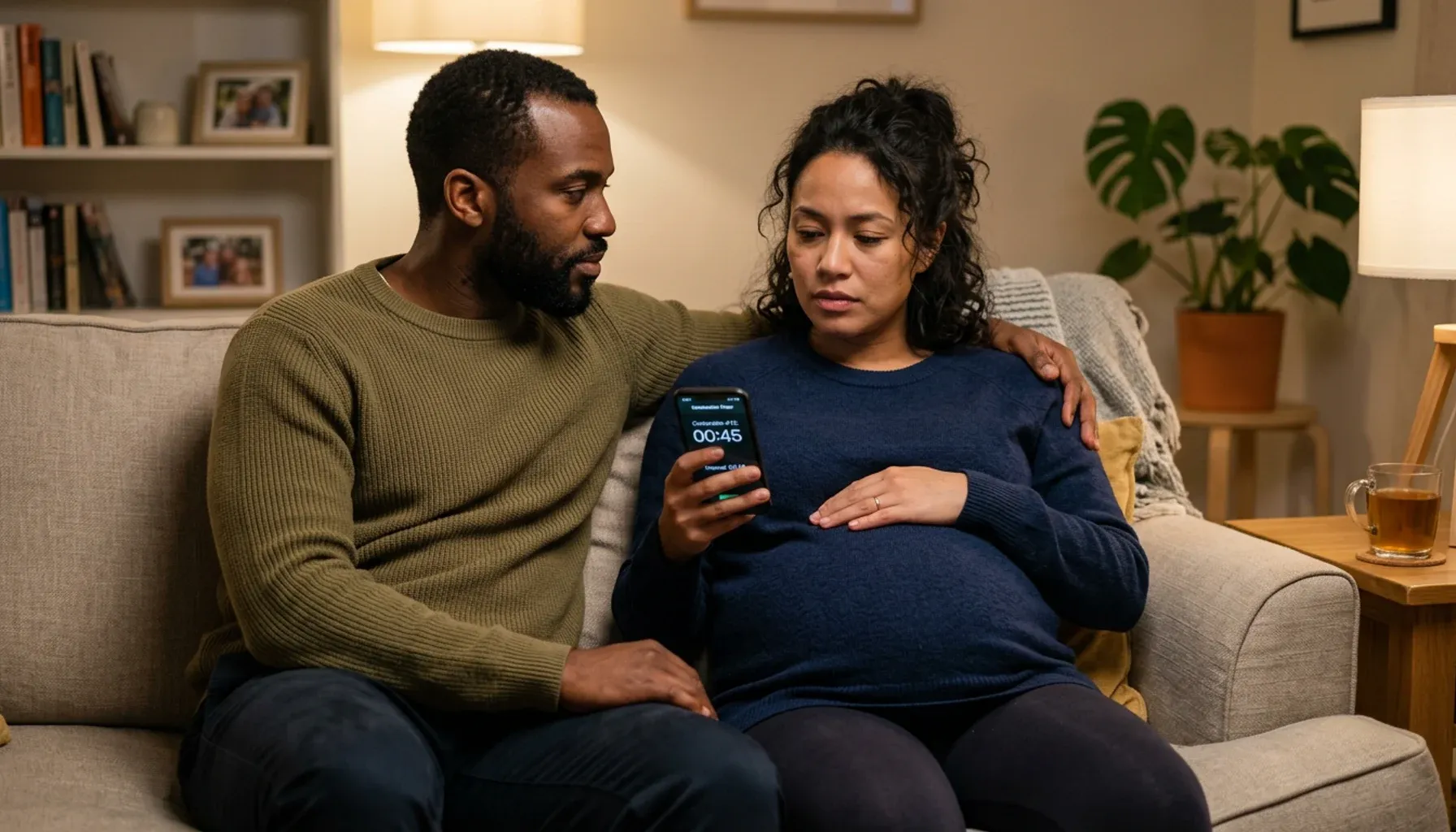 How to distinguish practice contractions from real ones