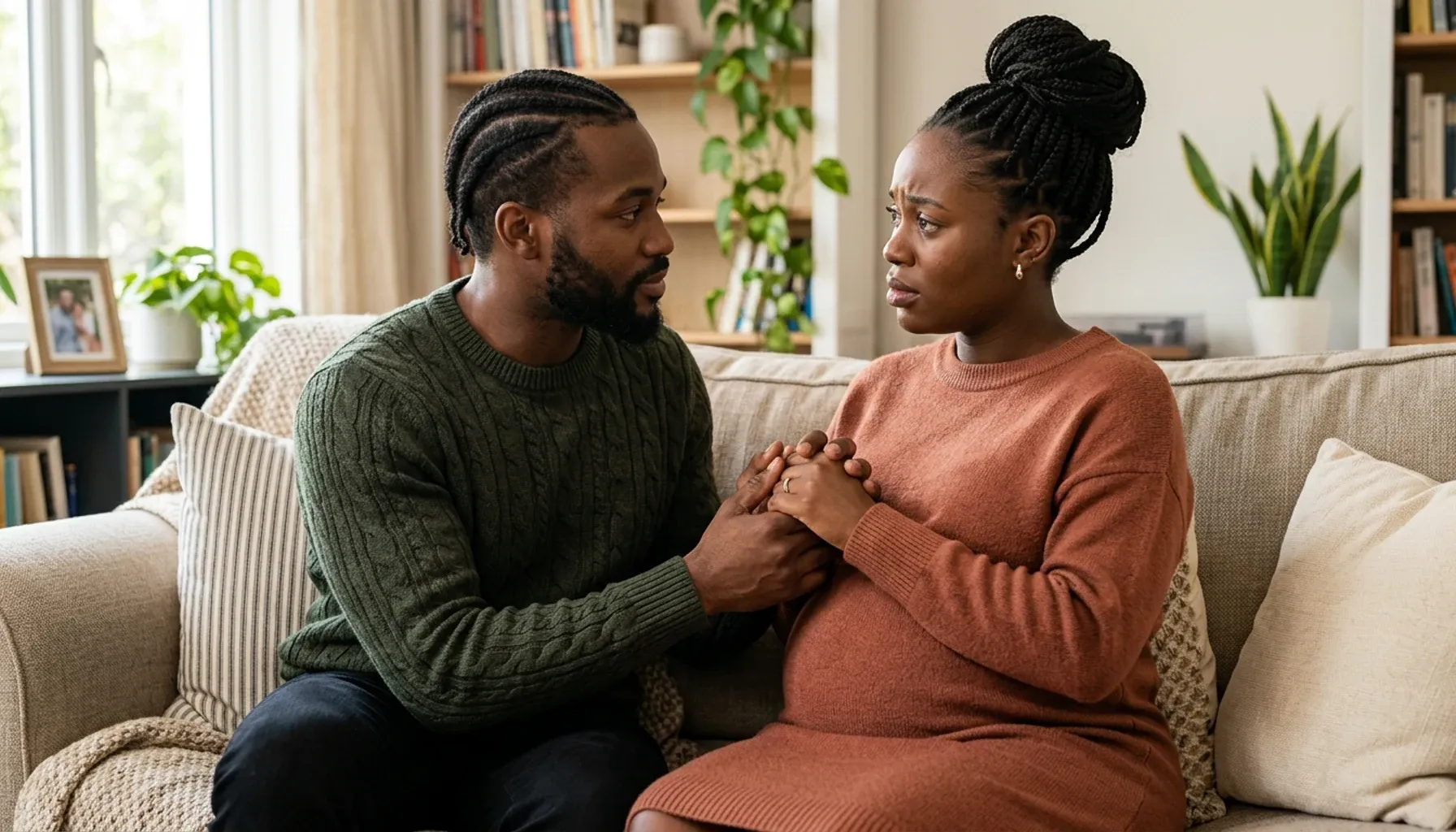 Supporting your partner if she is afraid of childbirth