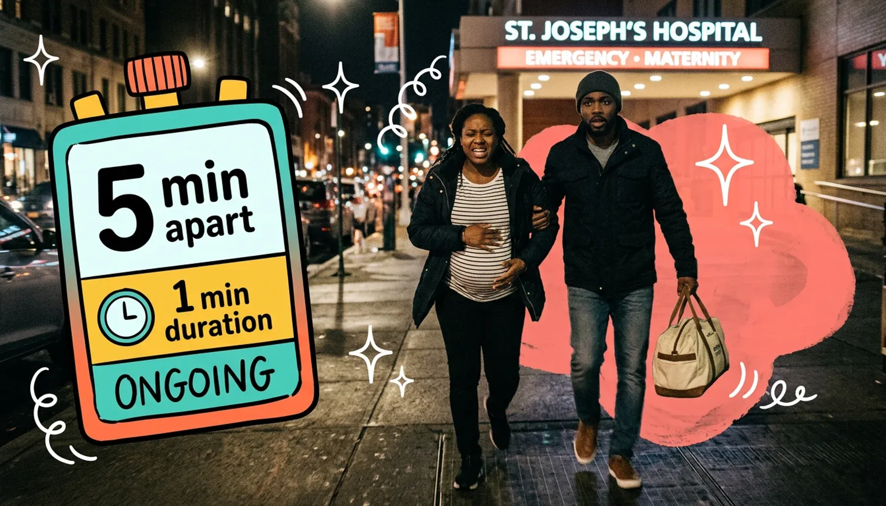 When to take your partner to the hospital