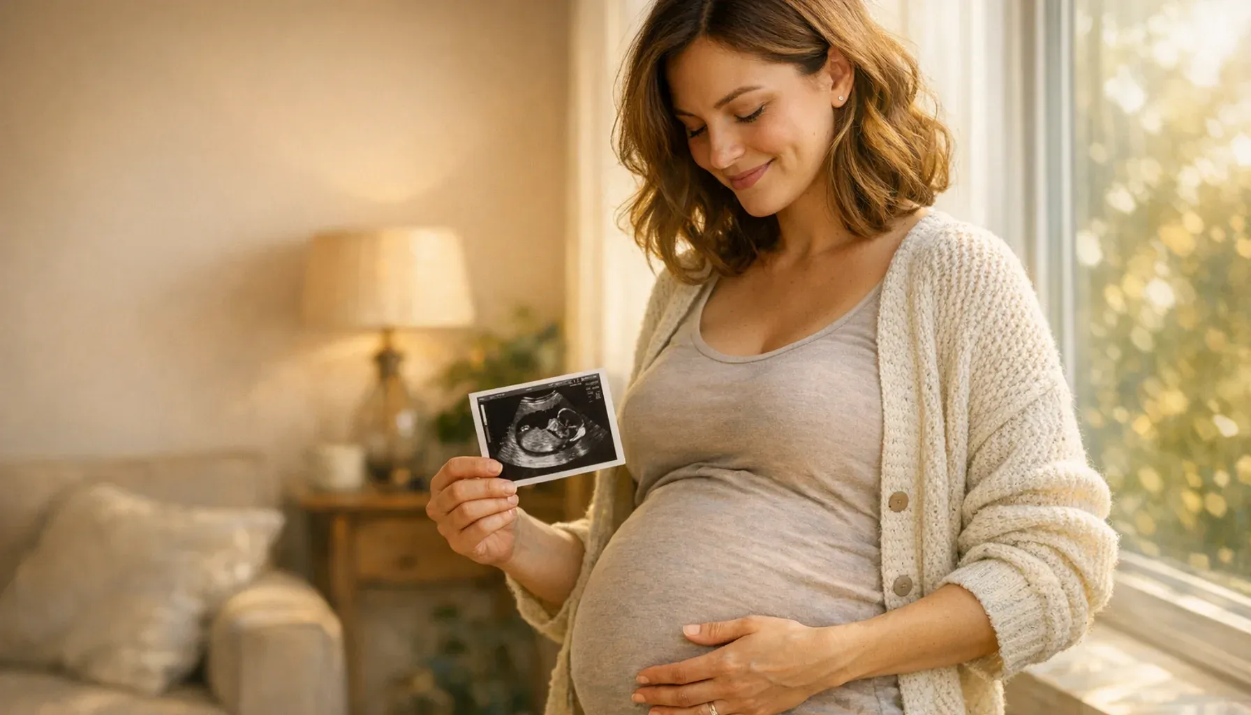 The baby looks more and more like a newborn