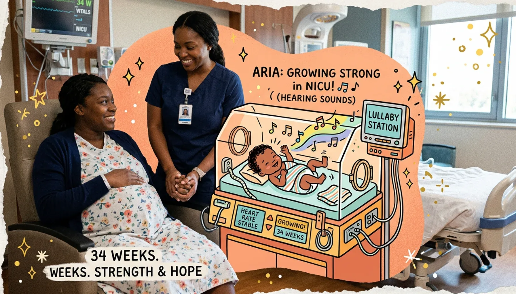 The baby could now survive outside the womb